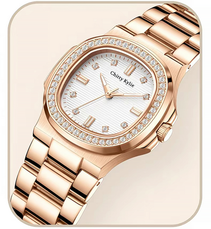 Rose Gold Luxe Watch (Chitty Kylie Quality)