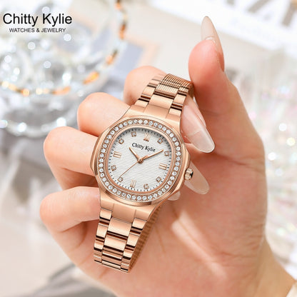 Rose Gold Luxe Watch (Chitty Kylie Quality)