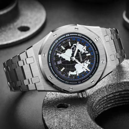 Executive Mens watch ( Glowing ) + free bracelet
